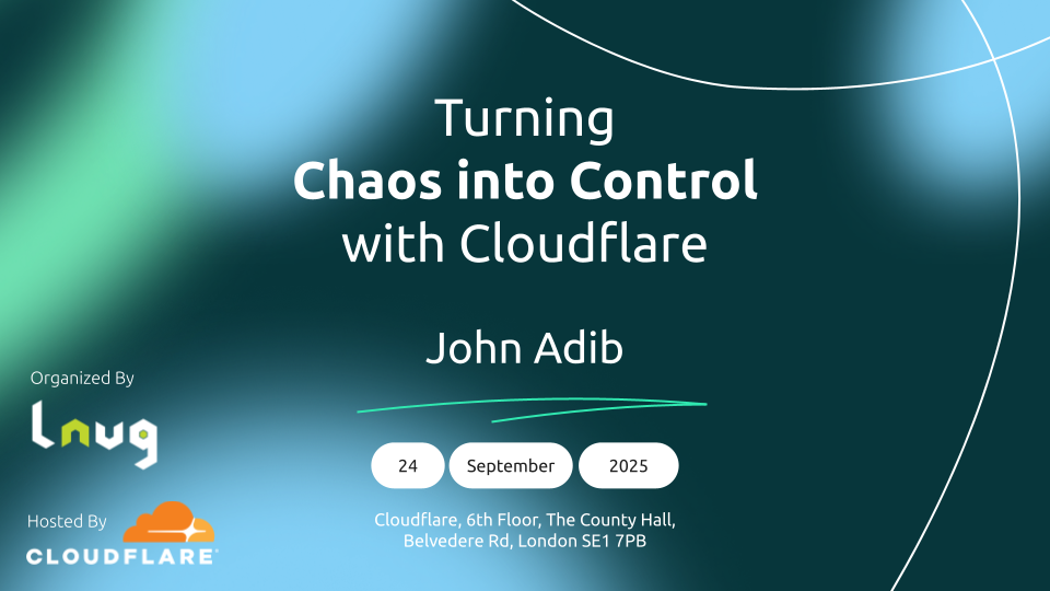 Turning Chaos into Control with Cloudflare